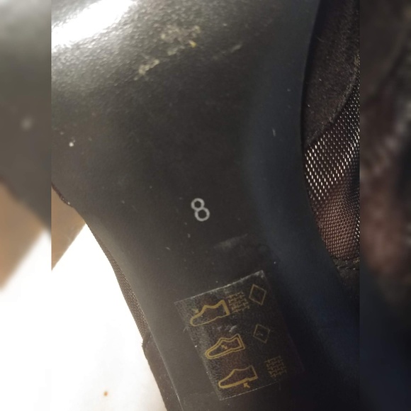 Call It Spring Mesh Inset Pumps Black Size - Picture 6 of 8